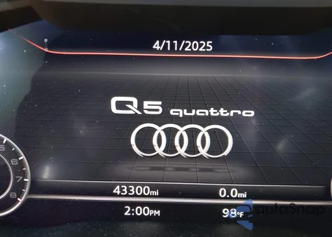 2020 Audi Q5 Prestige 45 Tfsi Quattro S Tronic из США, поврежденный, VIN WA1CNAFY3L2090572